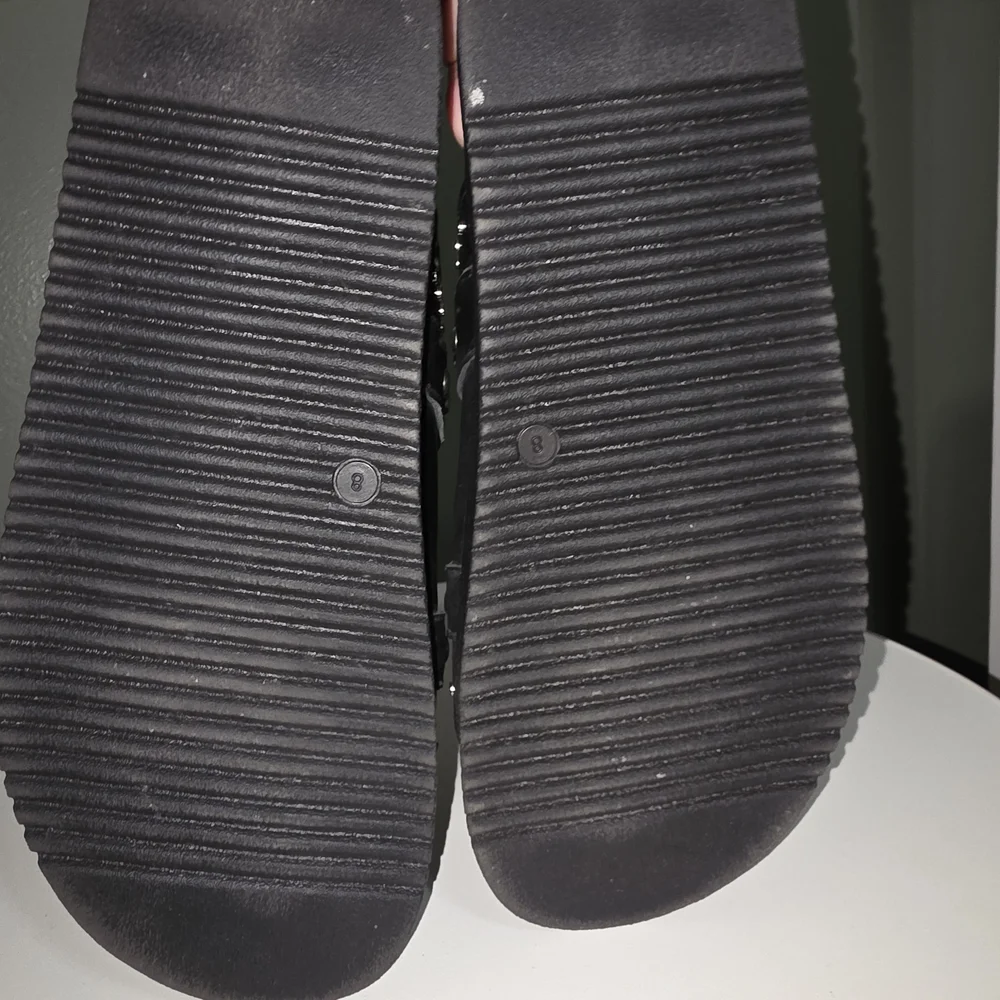Steve Madden Black Studded Sandals - Picture 5 of 6